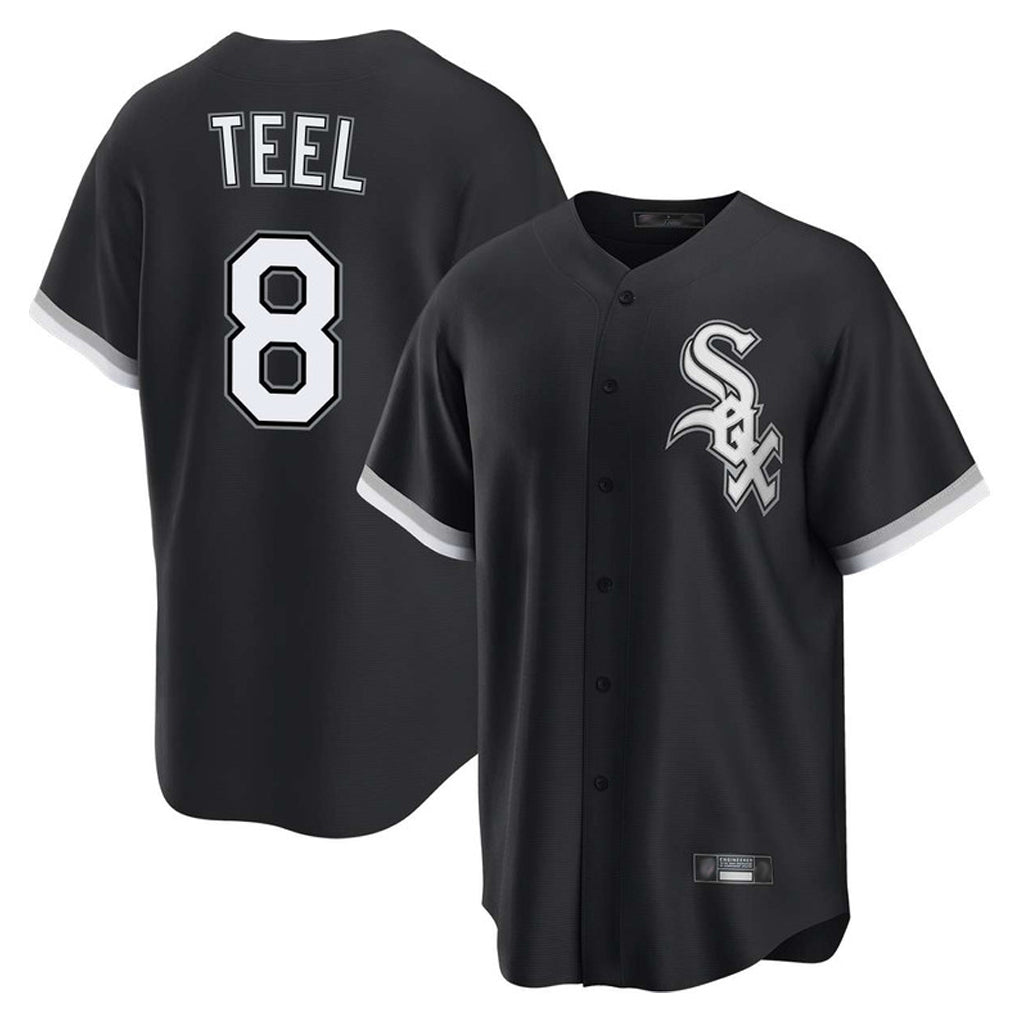 Baseball Jersey | Chicago White Sox #8 Kyle Teel Player Black Home Game Stitched - image 1