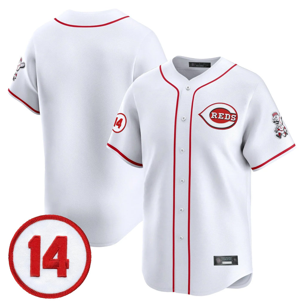 Baseball Jersey | Cincinnati Reds Blank Player White Limited Home Stitched - image 1