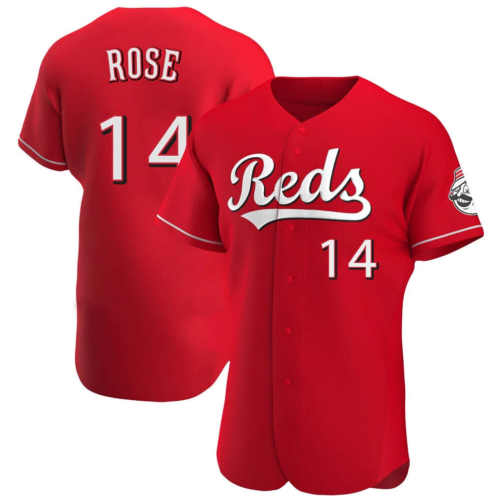 Baseball Jersey | Cincinnati Reds #14 Pete Rose Player Red Limited Home Stitched - image 1