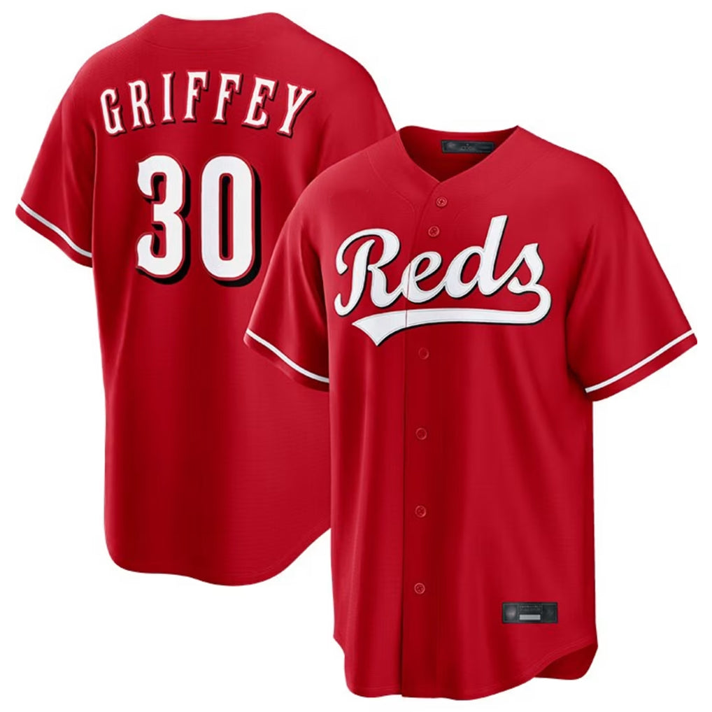 Baseball Jersey | Cincinnati Reds #30 Ken Griffey Player Red Home Game Stitched - image 1
