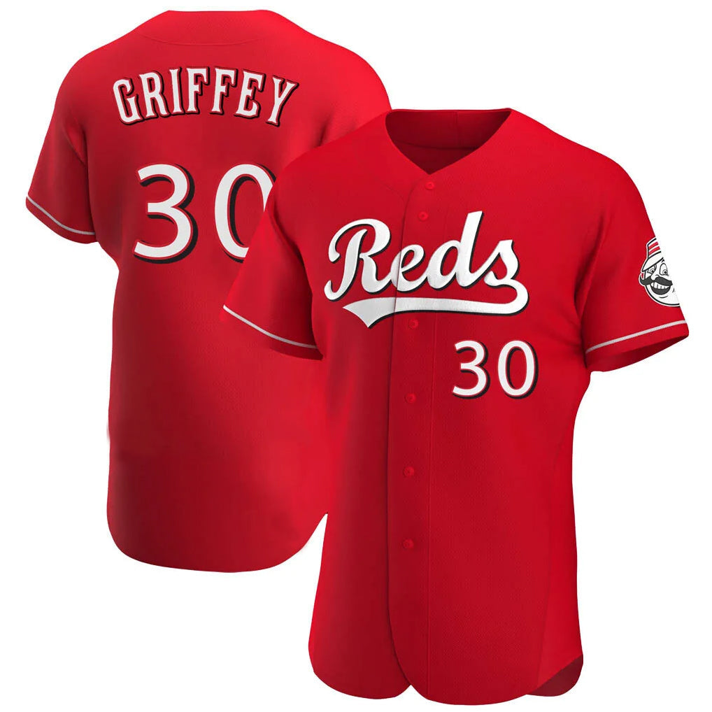 Baseball Jersey | Cincinnati Reds #30 Ken Griffey Player Red Limited Home Stitched - image 1