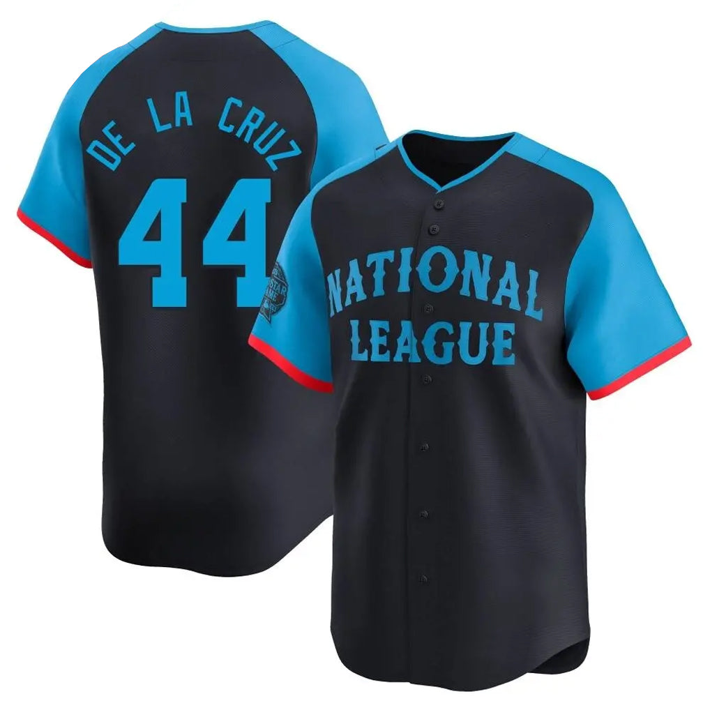 Baseball Jersey | Cincinnati Reds #44 Elly De La Cruz Player Navy Limited National League All-Star Game Stitched - image 1