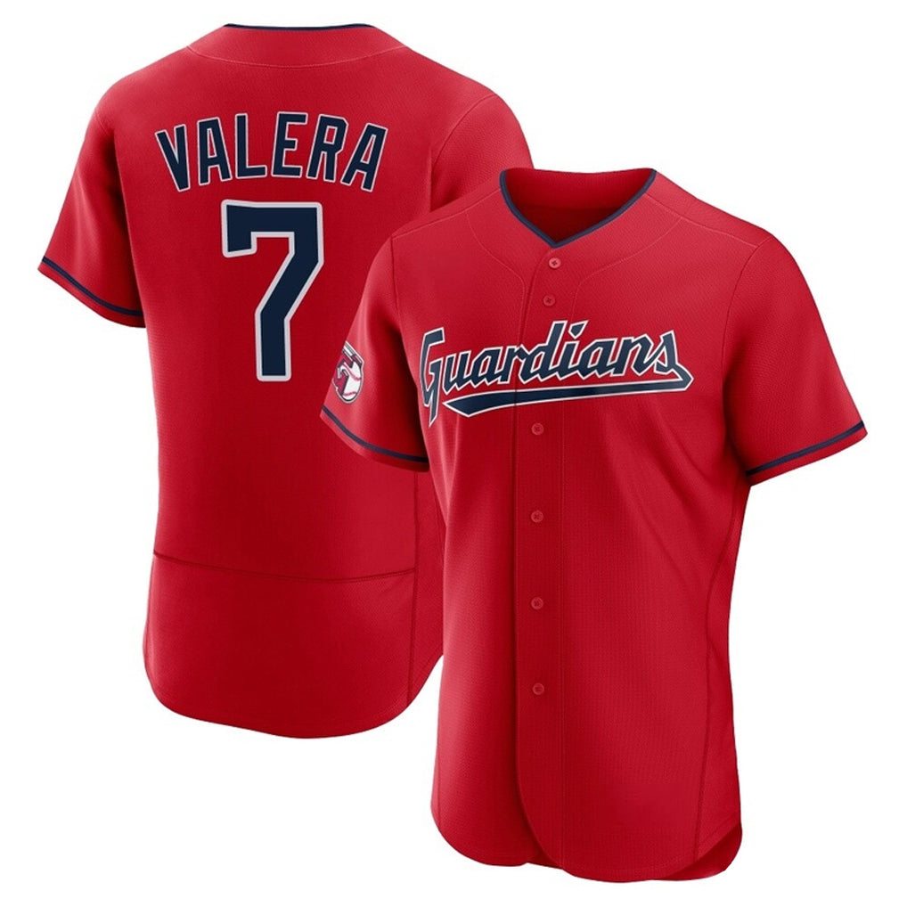 Baseball Jersey | Cleveland Guardians #7 George Valera Player Red Limited Home Stitched - image 1