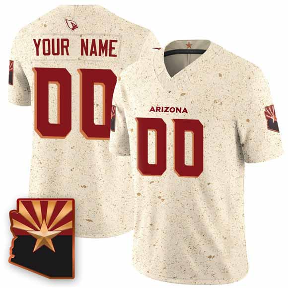 American Football Jersey | Custom A.Cardinals Active Player 2025 F.U.S.E. “Rivalriesâ€? Limited Stitched Jersey - image 1