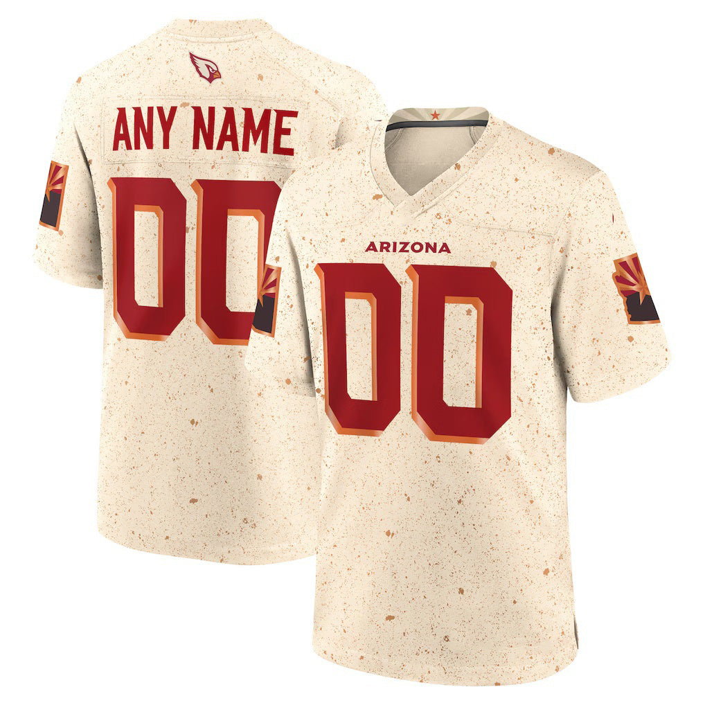 American Football Jersey | Custom A.Cardinals Natural 2025 Rivalries Collection Game Stitched Football American Jersey - image 1