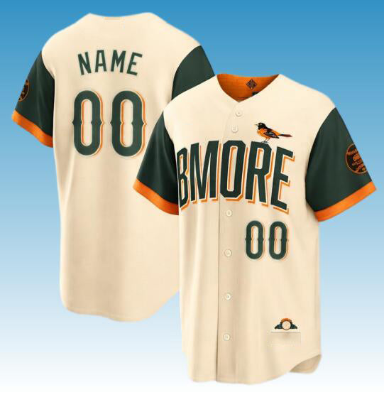 Baseball Jersey | Custom Baltimore Orioles 2026 City Connect Stadium Baseball Stitched Jersey - image 1