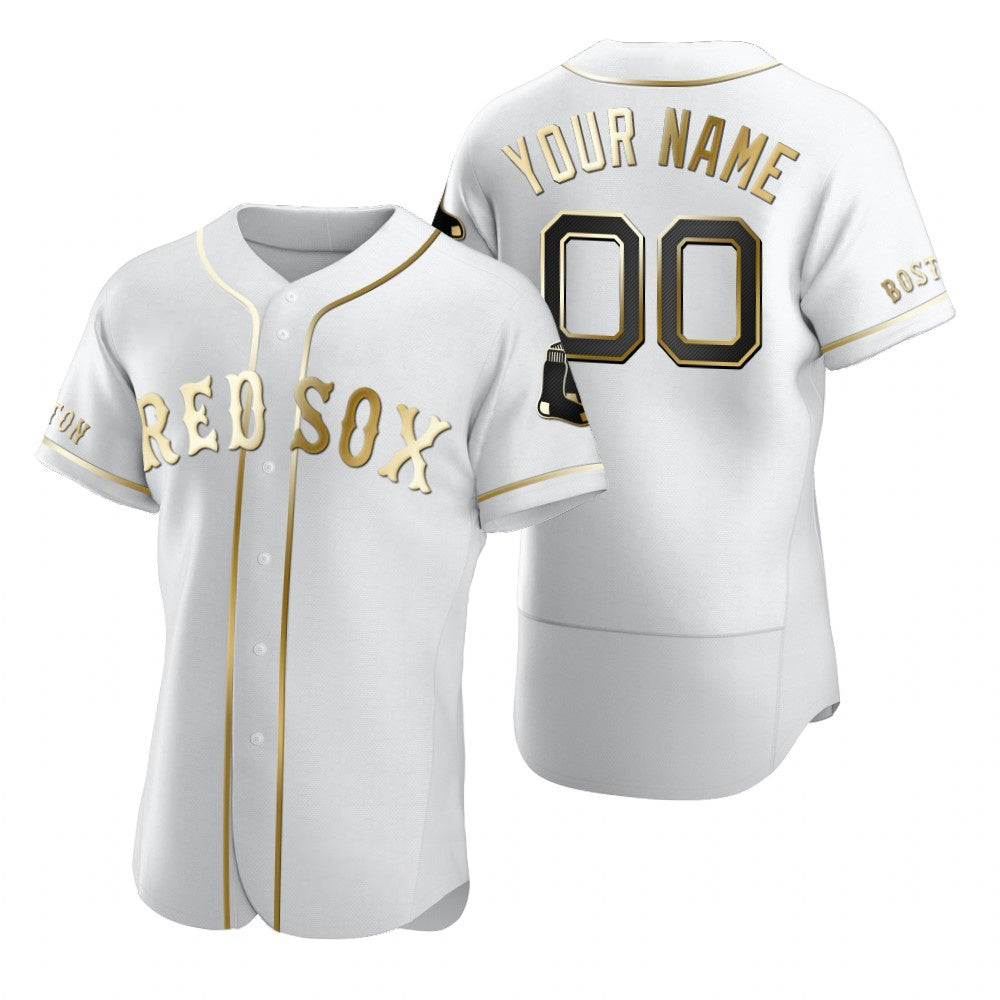 Baseball Jersey | Custom Boston Red Sox White Stitched Edition - image 1