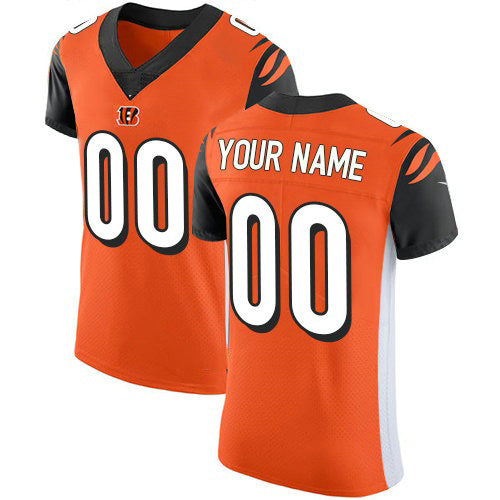 American Football Jersey | Custom C.Bengals Orange Alternate Stitched Football American Jersey - image 1