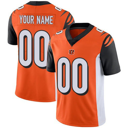 American Football Jersey | Custom C.Bengals Orange Player Limited Stitched Football American Jersey - image 1