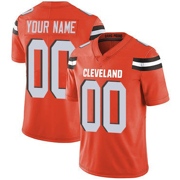 American Football Jersey | Custom C.Browns Orange Player Limited Stitched Football American Jersey - image 1