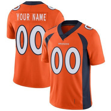 American Football Jersey | Custom D.Broncos Orange Player Limited Stitched Football American Jersey - image 1