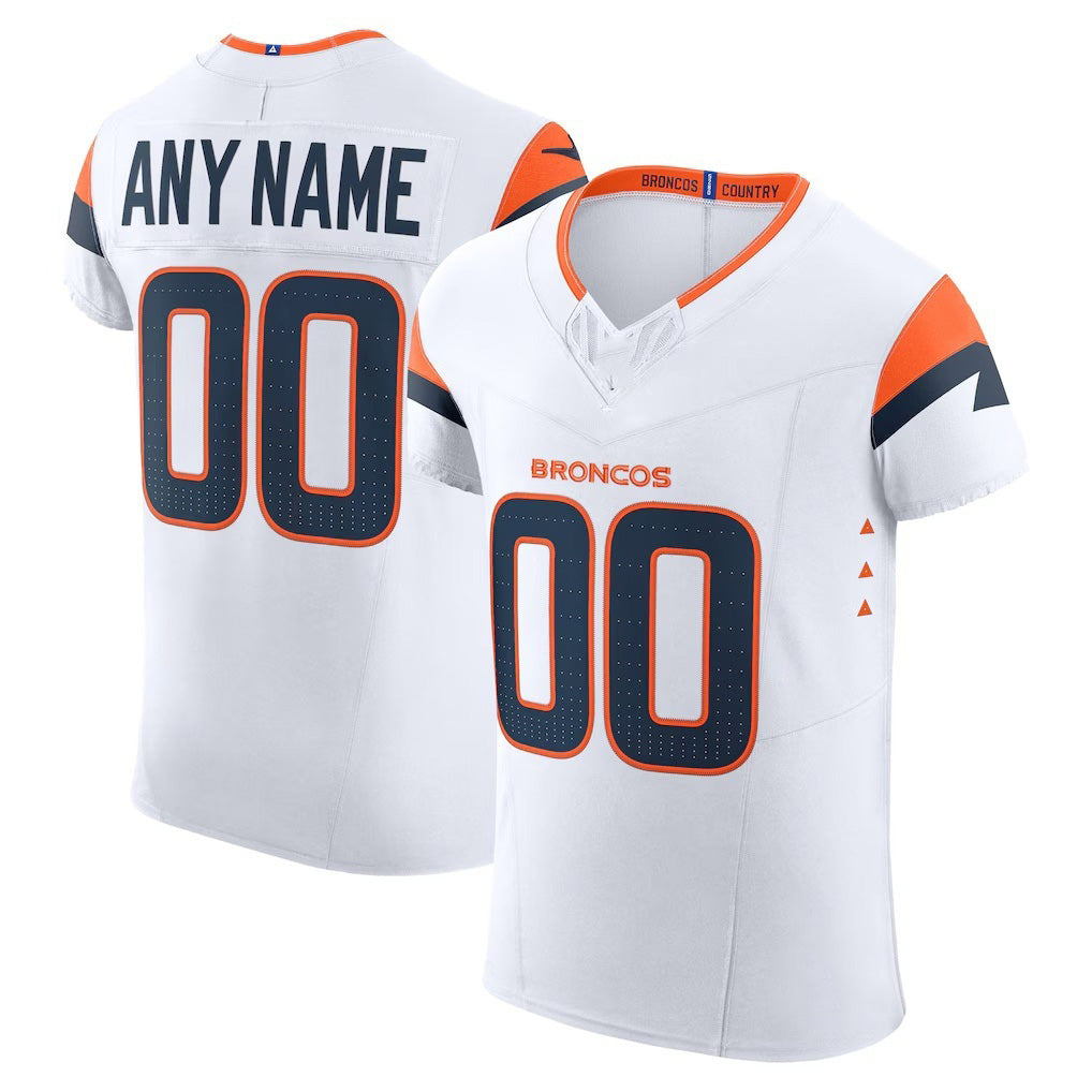 American Football Jersey | Custom D.Broncos White Vapor F.U.S.E. Stitched Football American Jersey - image 1
