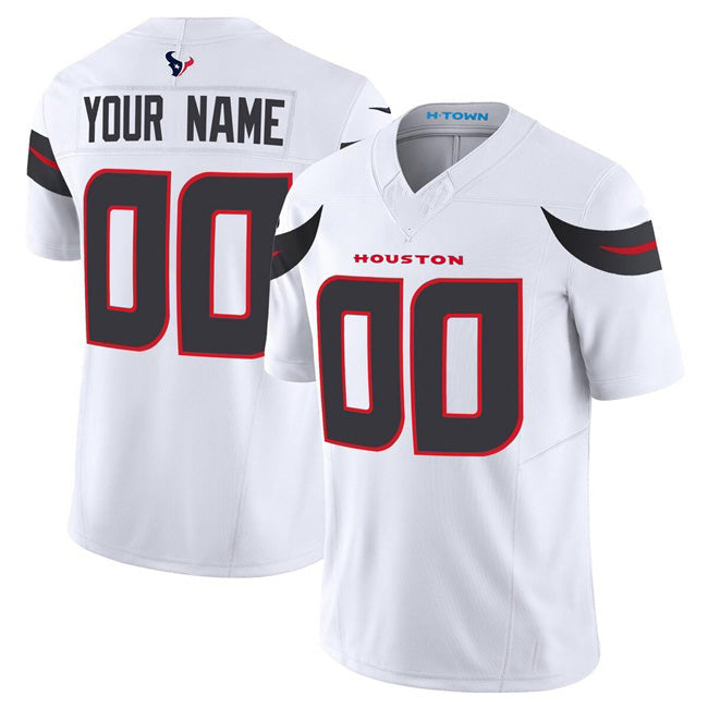 American Football Jersey | Custom H.Texans Active Player White 2024 Vapor F.U.S.E. Limited Stitched Jersey - image 1