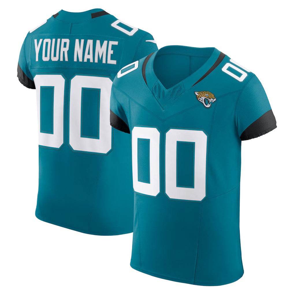 American Football Jersey | Custom J.Jaguars Teal Vapor F.U.S.E. MAROU - image 1