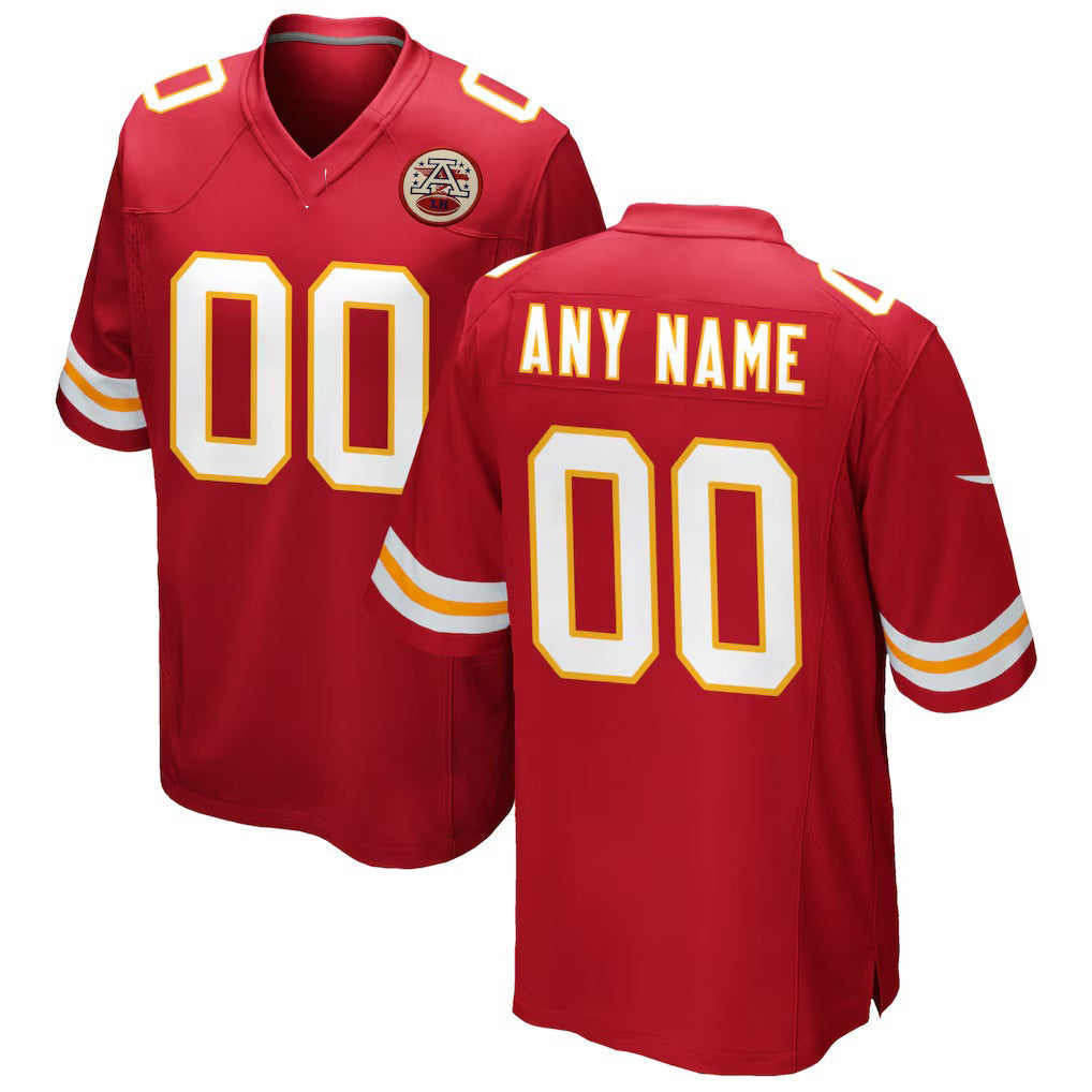 American Football Jersey | Custom KC.Chiefs Red Game MAROU - image 1