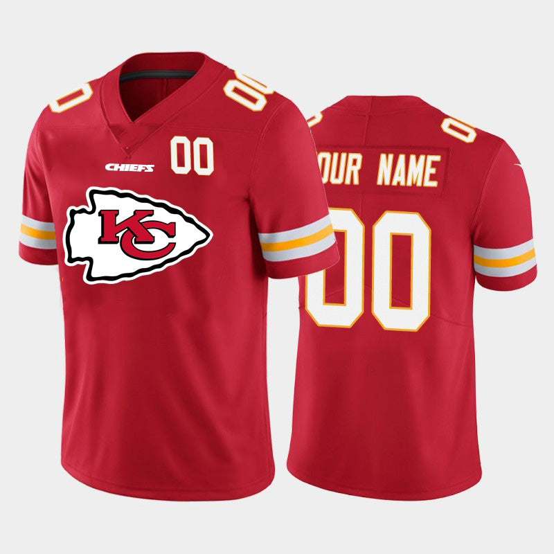 American Football Jersey | Custom KC.Chiefs Red Team Big Logo Number Limited MAROU - image 1