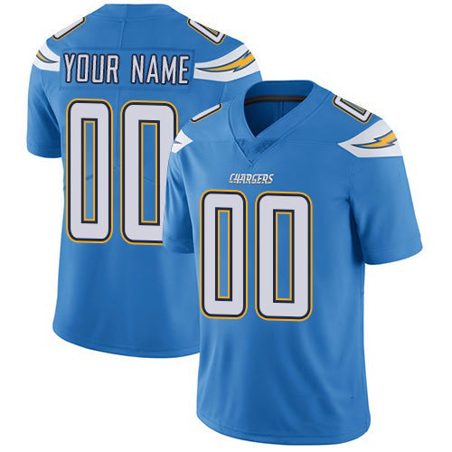 American Football Jersey | Custom LA.Chargers Alternate Electric Blue Limited Marou - image 1