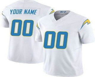 American Football Jersey | Custom LA.Chargers Limited White F.U.S.E. Vapor Marou - image 1