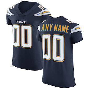 American Football Jersey | Custom LA.Chargers Navy Stitched Marou - image 1