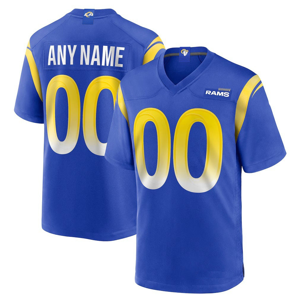 American Football Jersey | Custom LA.Rams Royal Game Marou - image 1