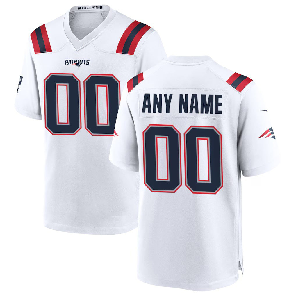 American Football Jersey | Custom NE.Patriots White Game Marou - image 1