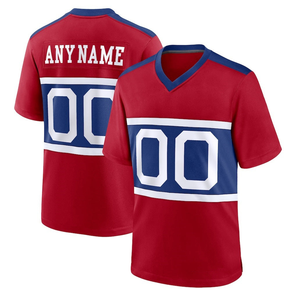 American Football Jersey | Custom NY.Giants Century Red Alternate Game Marou - image 1