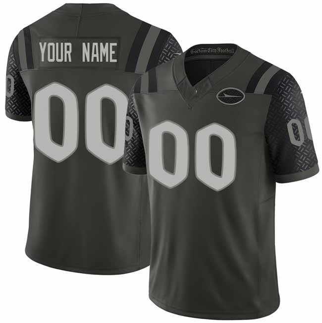 American Football Jersey | Custom NY.Jets Active Player Black 2025 F.U.S.E. Rivalries Vapor Limited Stitched - image 1