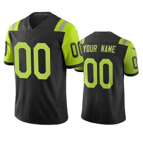 American Football Jersey | Custom NY.Jets Black Green Vapor Limited City Edition Marou - image 1