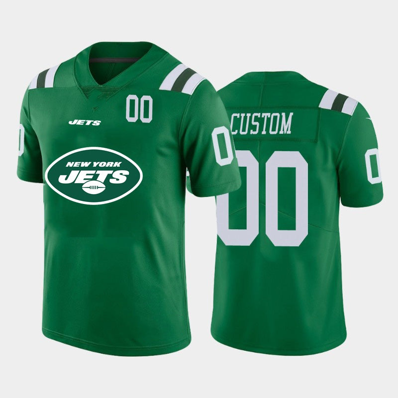 American Football Jersey | Custom NY.Jets Green Team Big Logo Number Limited Marou - image 1