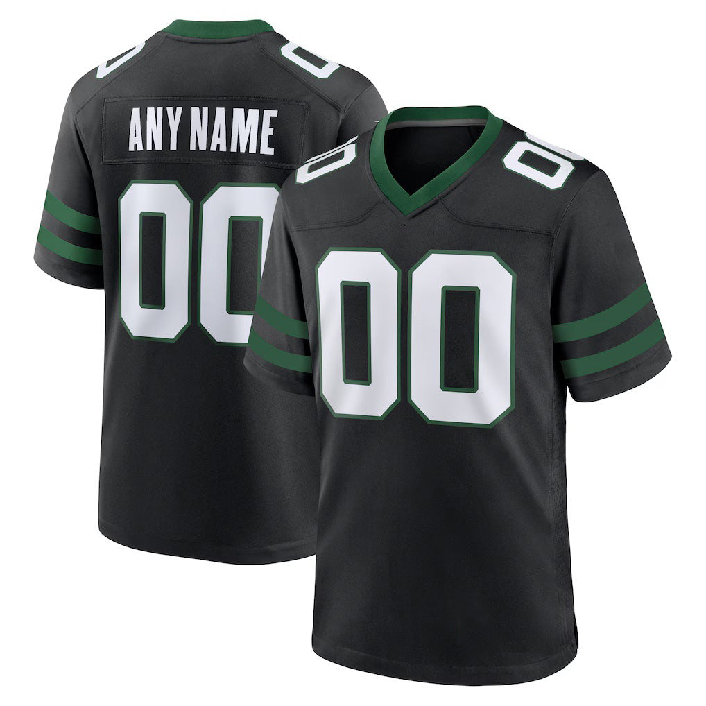 American Football Jersey | Custom NY.Jets Legacy Black Alternate Game Marou - image 1