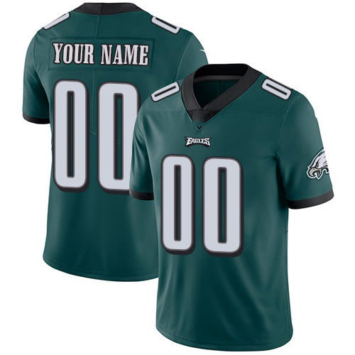 American Football Jersey | Custom P.Eagles Midnight Green Team Color Stitched Limited Marou - image 1