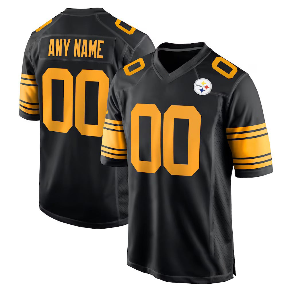 American Football Jersey | Custom P.Steelers Black Alternate Game Marou - image 1