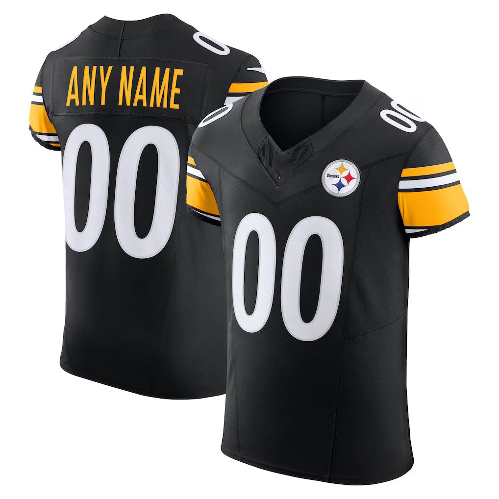 American Football Jersey | Custom P.Steelers Black Vapor F.U.S.E. Marou - image 1