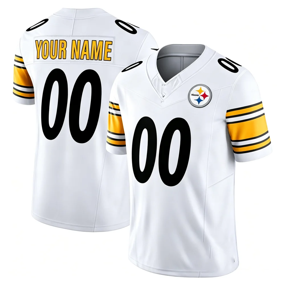 American Football Jersey | Custom P.Steelers White Vapor F.U.S.E. Limited Stitched - image 1