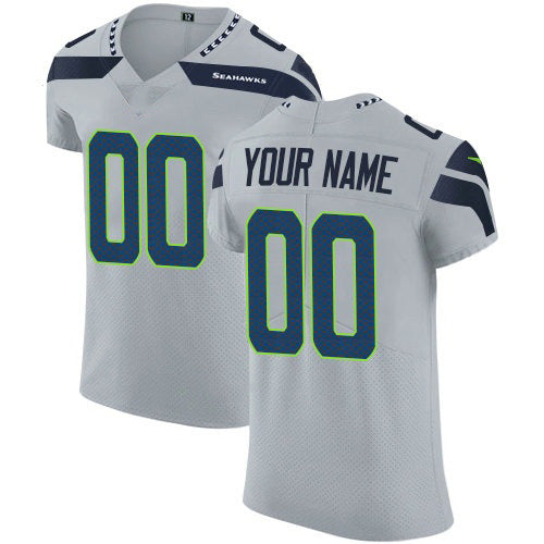 American Football Jersey | Custom S.Seahawks Grey Alternate Marou - image 1
