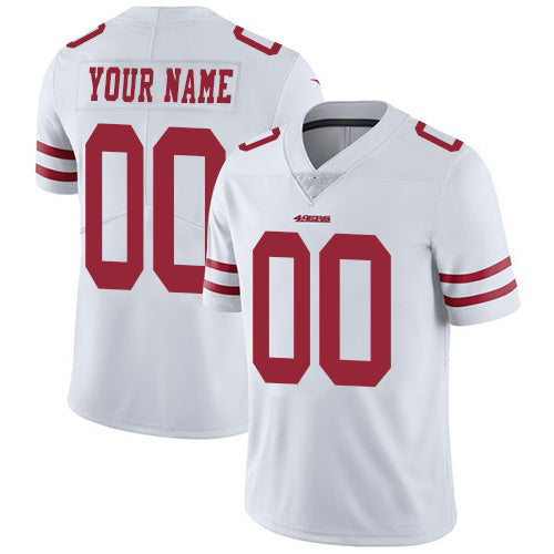 American Football Jersey | Custom SF.49ers Road White Limited Marou - image 1