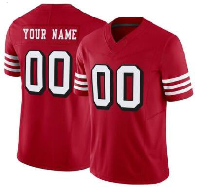 American Football Jersey | Custom SF.49ers Scarlet 2023 F.U.S.E. Alternate Limited Stitched Marou - image 1