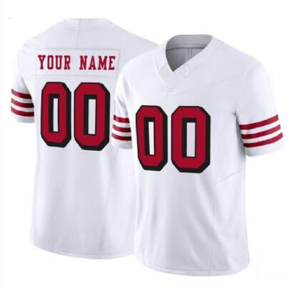 American Football Jersey | Custom SF.49ers White 2023 F.U.S.E. Alternate Limited Stitched Marou - image 1