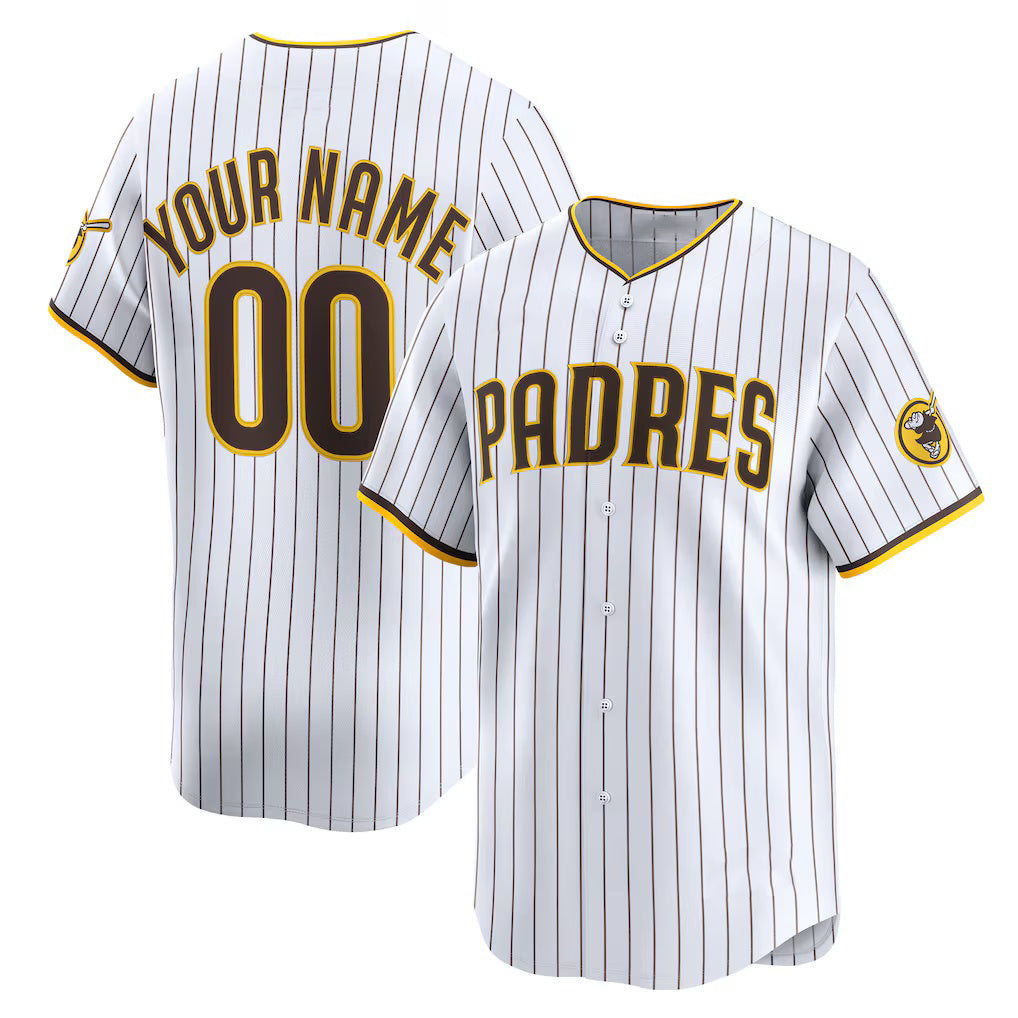 Baseball Jersey | Custom San Diego Padres White Home Limited - image 1