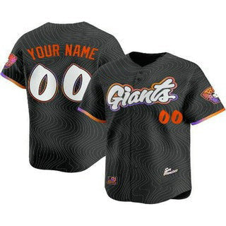 Baseball Jersey | Custom San Francisco Giants Black 2025 City Connect Limited - image 1