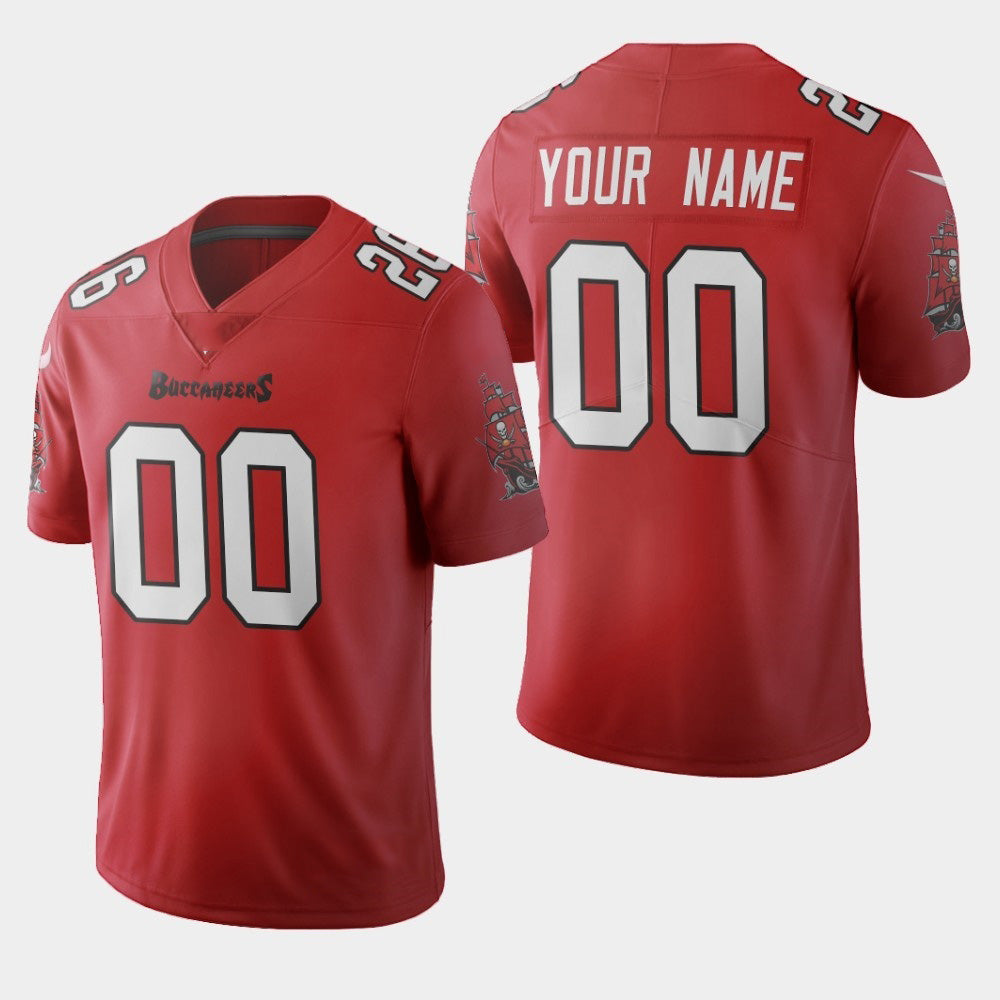 American Football Jersey | Custom TB.Buccaneers 2020 Vapor Limited Red Marou - image 1