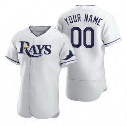Baseball Jersey | Custom Tampa Bay Rays White 2020 Stitched Flex - image 1
