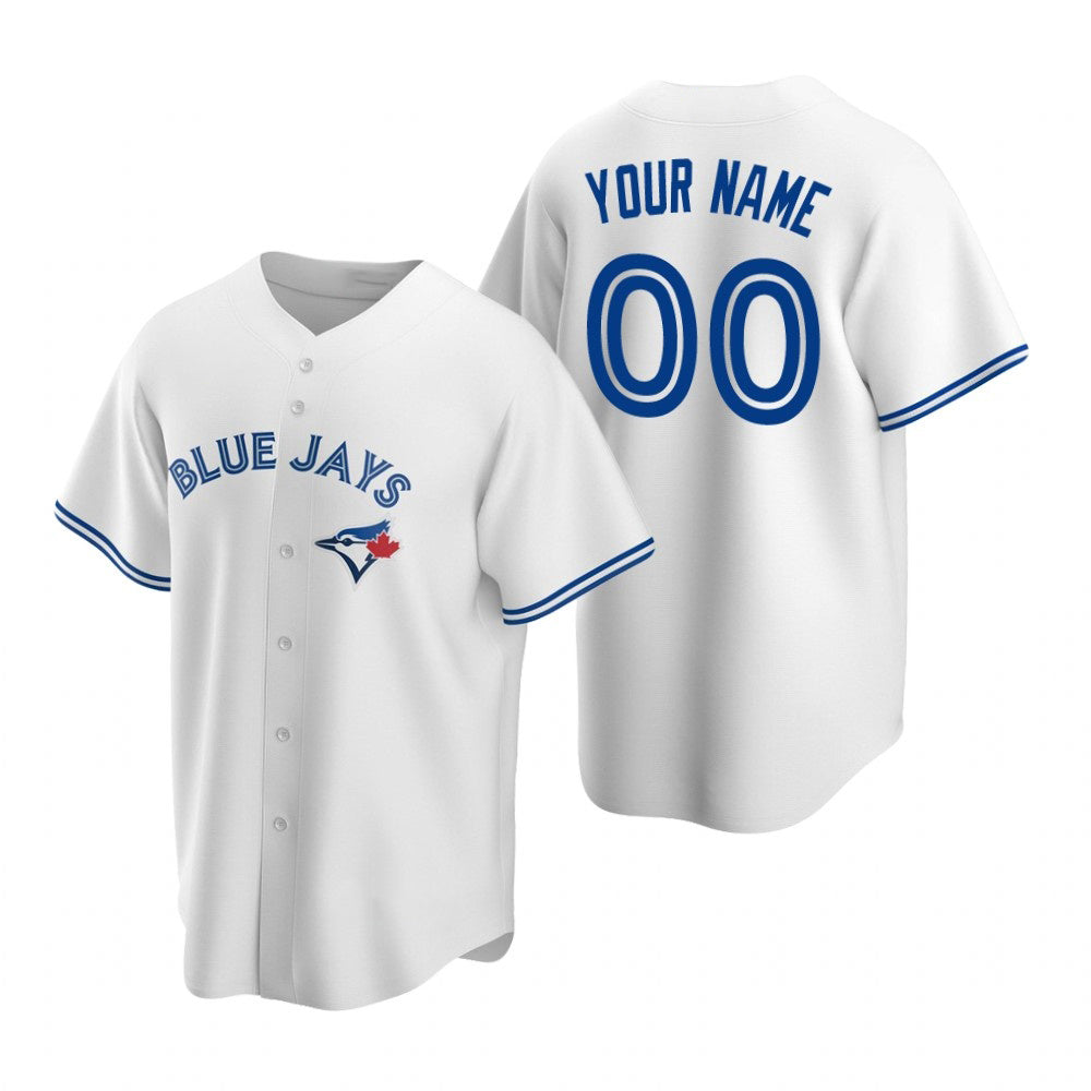Baseball Jersey | Custom Toronto Blue Jays White Stitched Home - image 1