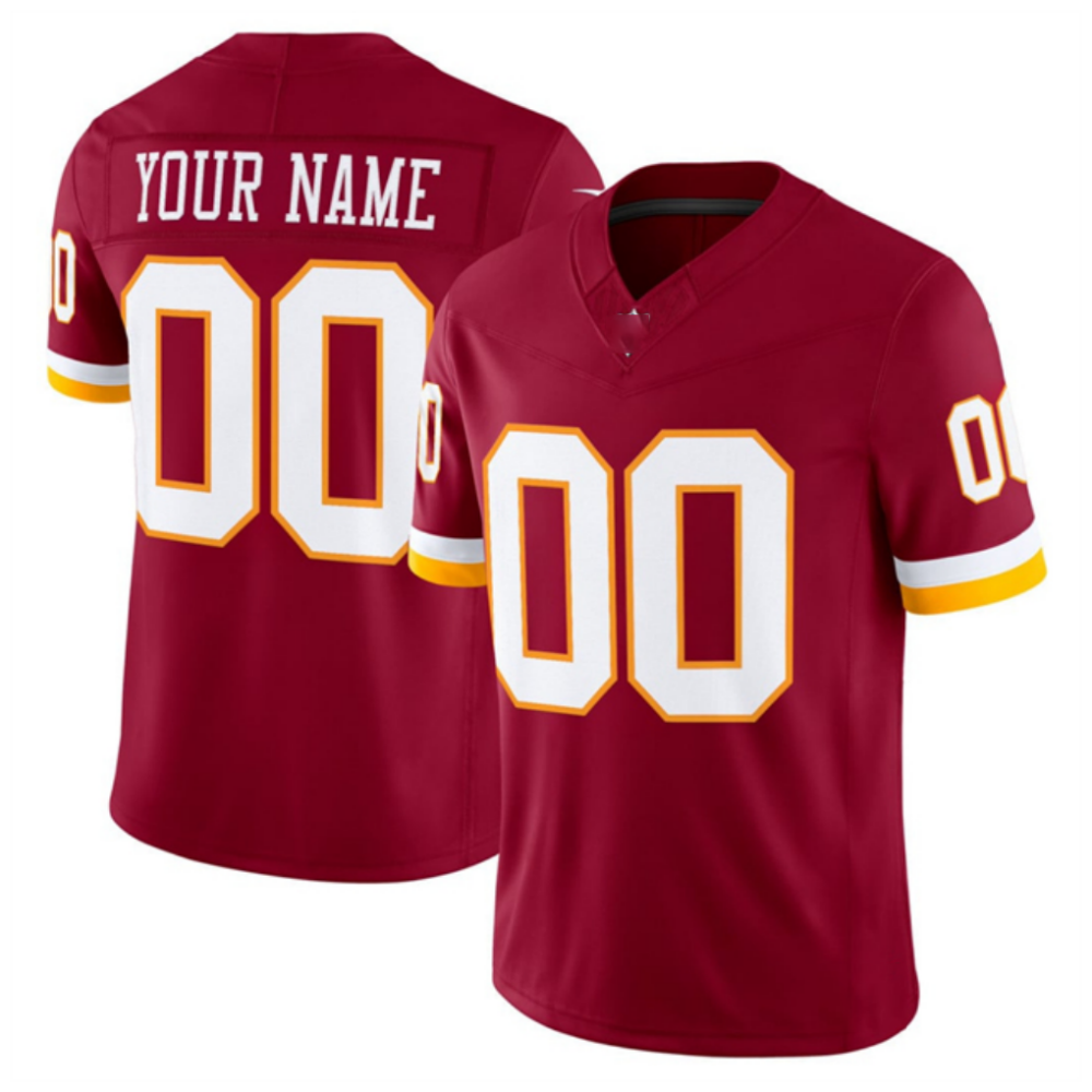 American Football Jersey | Custom W.Commanders Burgundy 2026 F.U.S.E. Vapor Limited Stitched - image 1