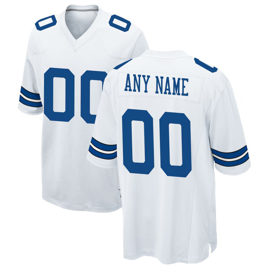 American Football Jersey | Custom D.Cowboys White Game Stitched Football American Jersey - image 1