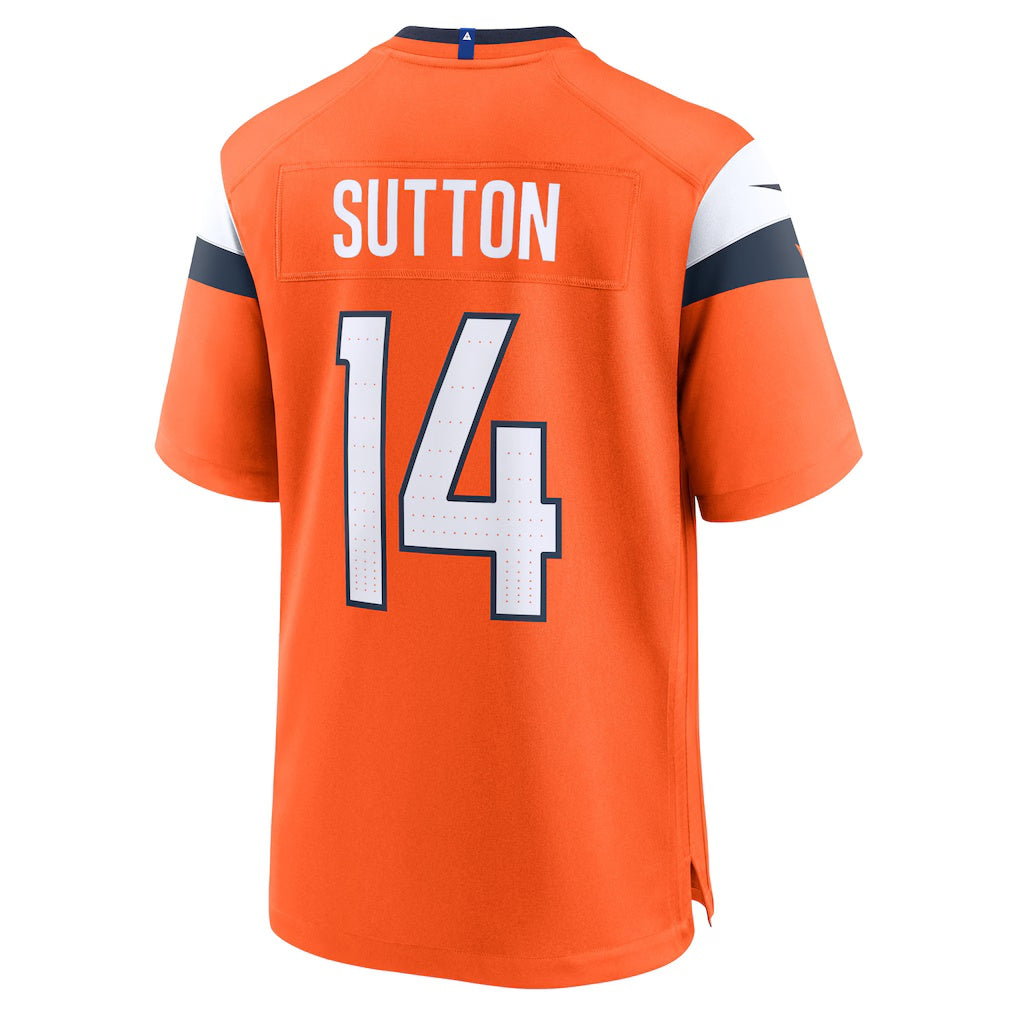 American Football Jersey | D.Broncos #14 Courtland Sutton Orange Mile High Collection Game Stitched Football American Jersey - image 1