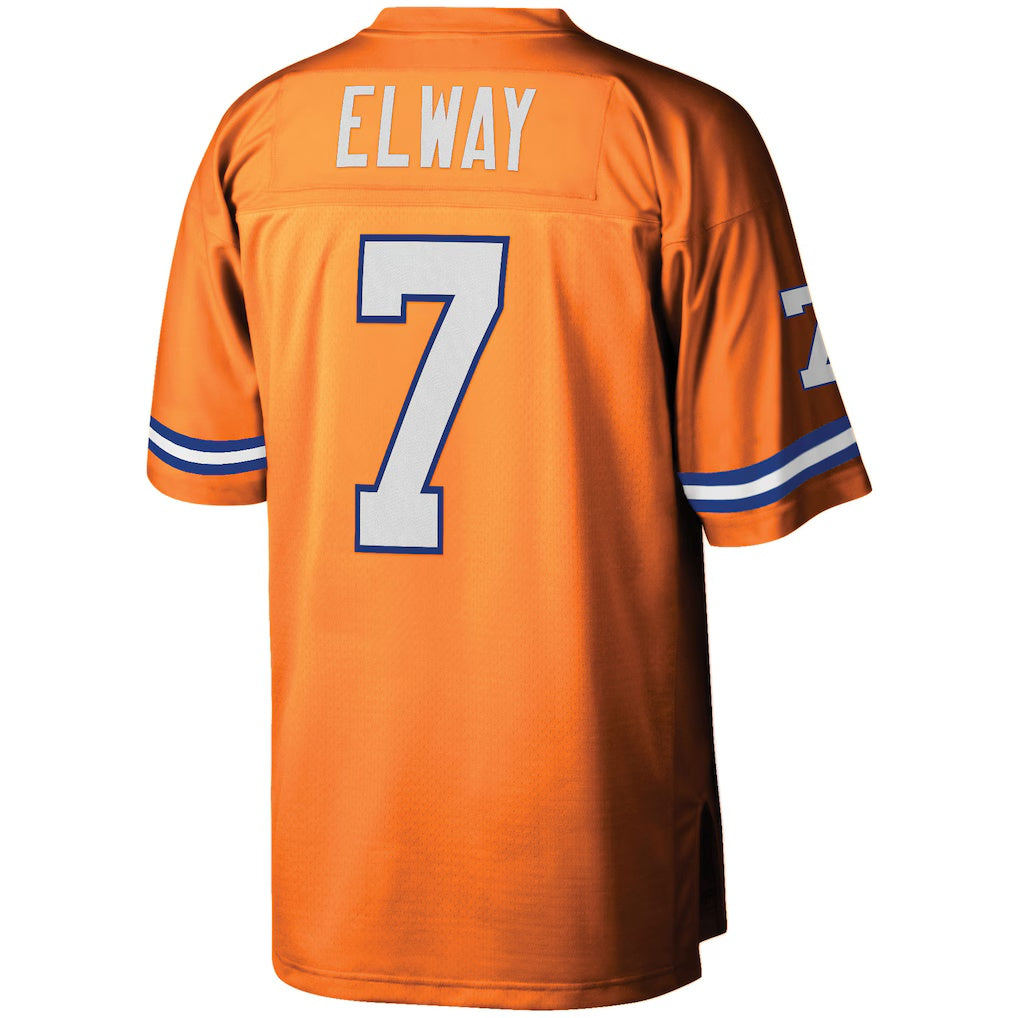 American Football Jersey | D.Broncos #7 John Elway Orange Legacy Retired Player Stitched Football American Jersey - image 1