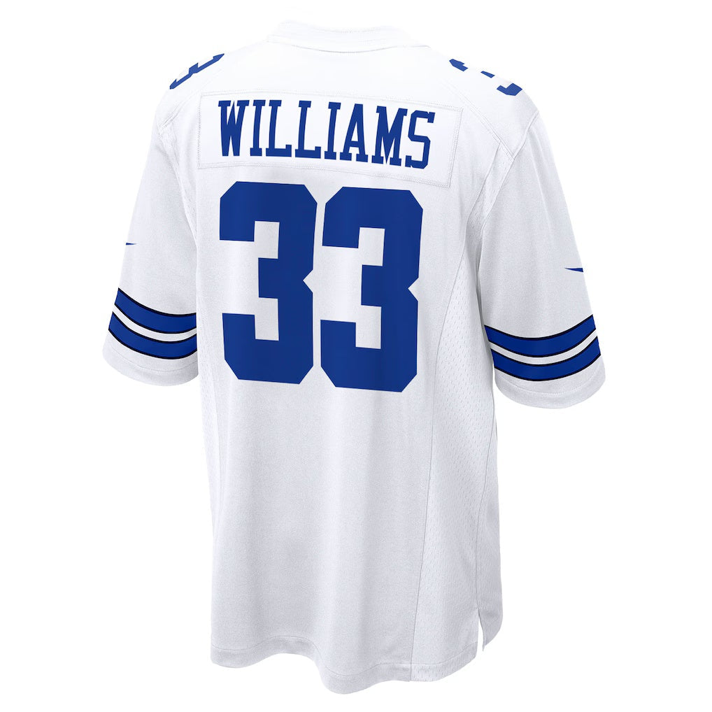 American Football Jersey | D.Cowboys #33 Javonte Williams White Game Stitched Football American Jersey - image 1