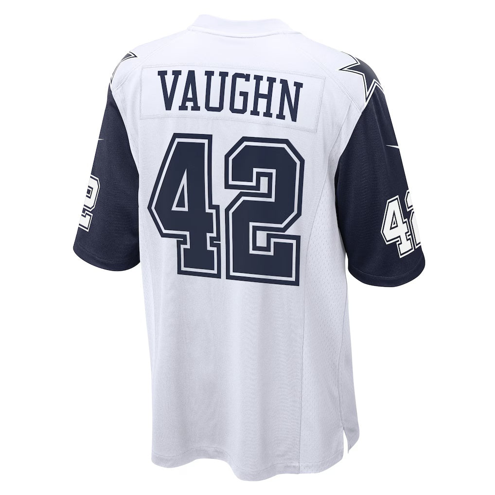 American Football Jersey | D.Cowboys #42 Deuce Vaughn White Alternate Game Team Stitched Football American Jersey - image 1