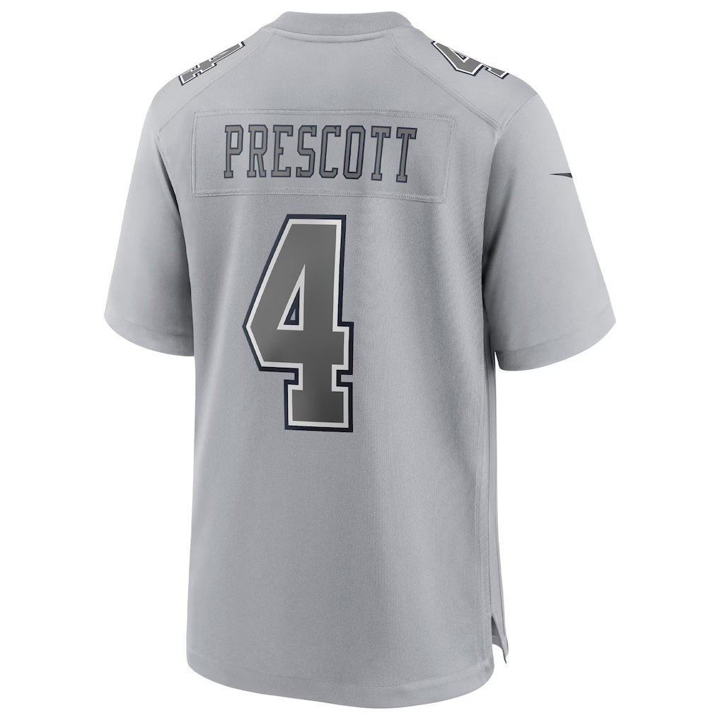 American Football Jersey | D.Cowboys #4 Dak Prescott Gray Atmosphere Fashion Game Stitched Football American Jersey - image 1